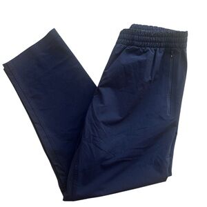 Outdoor Voices RecTrek Pants Womens Small Navy Pull On Zip Pockets Hiking